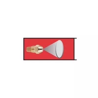 00200-45A1 (Delavan) | Oil Nozzle 2.00 Gph 45 Deg Hollow | Oil Nozzles